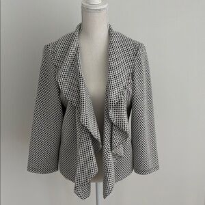 Women's Calvin Klein Black and White Jacket